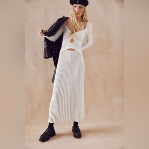 Free People  Marnie Midi Dress. S
